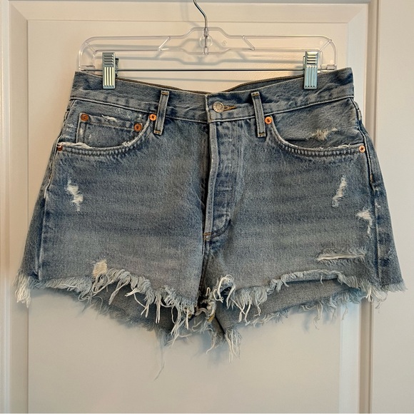 Agolde Parker Shorts - Picture 1 of 5